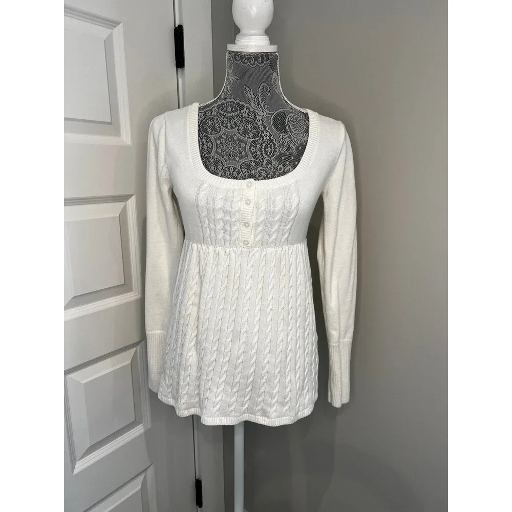 babydoll hollister sweater size medium M